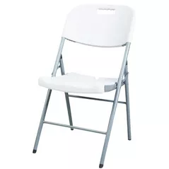 Mobilier pentru camping Home It MLR87723 scaun pliabil Luxury White 45 x 50 x 88 cm
