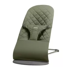 Детское кресло-качалка BabyBjorn 006046A Bliss Dark Green,Coton