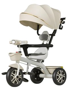 Bicicletă-cărucior 4Play Twist Beige