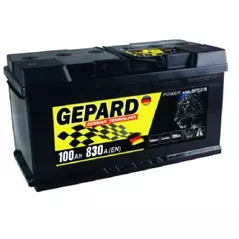 Автомобильный аккумулятор Gepard 100 AH Japan (+левый) 830A (304x173x224)