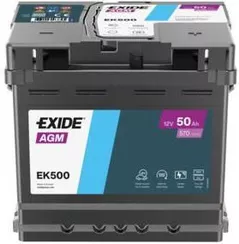 Автомобильный аккумулятор Exide EK500 AGM