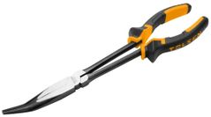 Плоскогубцы Tolsen Cleste cu varf ascutit lung indoit 45 grade 280mm (10291)