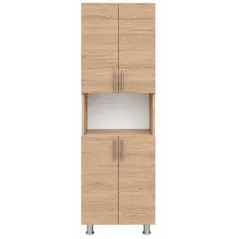 Офисный шкаф Mashtab 10633 Dulap 4 usi cu nisa (600x340x1900) Sonoma