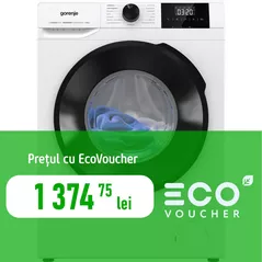 Mașină de spălat frontală Gorenje W3NGPI61SAS/PL
