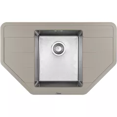 Chiuvetă bucătărie Florentina Combi 800C Gri