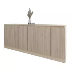 Comodă Smartex (16495) Т8 200cm Ivory+Stejar Deschis