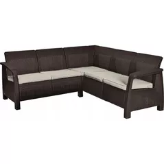Садовая мебель Keter Corfu Relax Brown (258950)