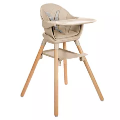 Scaun de masă Kikka Boo 31004010174 Scaun de masa 6in1 Woody Beige