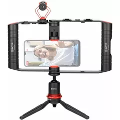 Microfon Boya BY-VG380 Multifunctional Smartphone Video Kit, Black