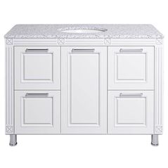 Шкаф под умывальник miscellaneous NAPOLEON 120 (GR 120) Alb-Argint New