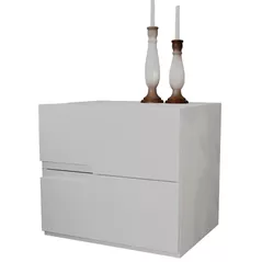 Noptieră Bayro Bayro Modena 550x500x450 МДФ 18мм Ручка Sorrento белый мат