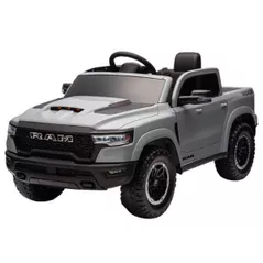 Mașină electrică pentru copii Kids car 3460004-2ARgrey Dodge RAM 1500 RHO