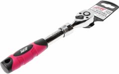 Unealta de mana JTC JTC-5026 Трещотка с регулируемой длиной 3/8" 215-315мм (резиновая ручка)