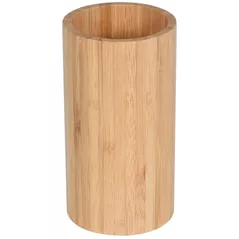Pahar pentru periuțe de dinți Bisk 08292 UMBRA PLUS, bambus