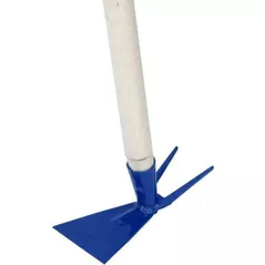 Lopată Unitehna Sapa dreapta cu 2 dinti cu coada din lemn (02200)