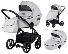 Детская коляска Tutis 2in1 VIVA4 Leather 2/1 Cloud 085 (1202085)