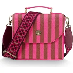Сумка плечевая Pip Studio 51.273.412 Frances Cross Body Bag Small Stripe Pink 19x7x17.5cm