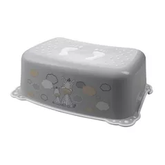 Детский горшок Bisk 08319 Taburet inaltator pentru copii Zebra, antiderapant, gri