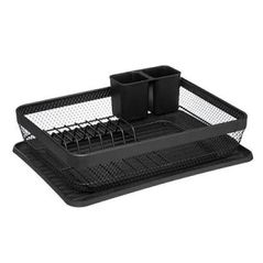 Uscator pentru vase 5five 52038 Uscator pentru vesela metal Five 43X32X13.5cm, suport, negru