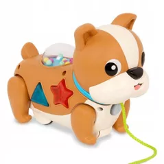 Игрушка каталка Battat BX4530Z Jucarie de tracțiune Catelus, cod 61691