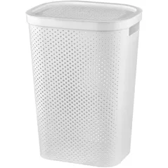 Coș pentru rufe Curver 231007 Infinity 60L White