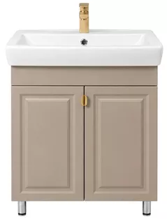Dulap pentru lavoar Mashtab 12676 Marbela (CL) cu 2 uși 600x420x850 Alb