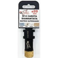 Set de tubulare, bite, duze Dart Tools 894110 Carota diamantata Matrix М14 20mm