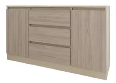 Comodă Smartex (16236) Т4 180cm Ivory+Stejar Deschis