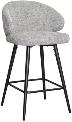 Scaun de bar Deco Bar Aria Grey