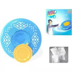 Игрушка Promstore 24992 Набор мыльные пузыри 4x30ml + летающая тарелка 32cm
