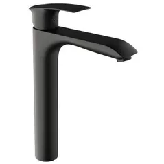 Смеситель для умывальника HERZ Elite Black e12B lavoar High UH00089B