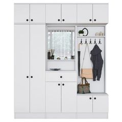 Mobilă pentru antreu Trendy EA108-2570, 179x226x37cm (GTR001430)