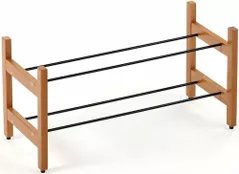 Полка для обуви Arredamenti Italia Todys, модульная подставка, вишневое дерево