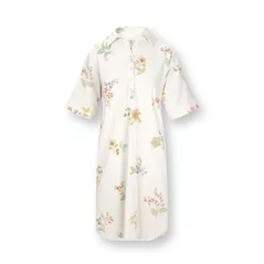 Домашний текстиль Pip Studio 51.504.596 Dewi Short Sleeve Nightdress Blossom Chique White XXL White