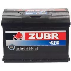 Автомобильный аккумулятор Zubr EFB 63 Ah R+