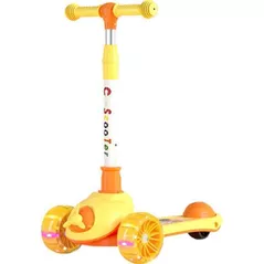 Trotinetă New World F028, galbena, 197022