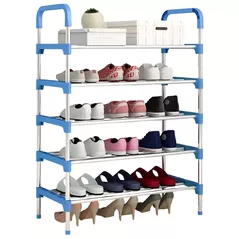 Raft pentru încălțăminte 4Life Soleo Inox/Blue