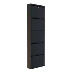 Полка для обуви Trendy Locking 5 Piece Metal-Black, 50x169x15cm