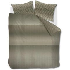 Lenjerie de pat Beddinghouse 332920 Kardol Lofty Olive Green 200x200/220 Olive Green