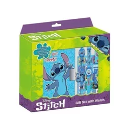 Carnet Disney ST4910 Set cadou cu ceas Stitch