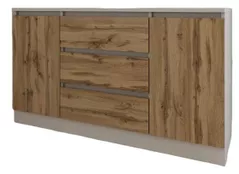 Comodă Smartex (16228) Т4 160cm Kashemir+Stejar Inchis