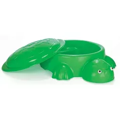 Песочница Pilsan 06097 Nisipieră/ Piscină cu capac Broască țestoasă