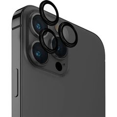 Стекло защитное для смартфона UNIQ Optix Aluminium Camera Lens Protector for iPhone 15 Pro Max, Black