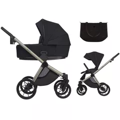 Детская коляска Riko Carucior 2in1 Cava 02 Coal