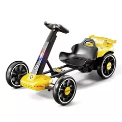 Kart pentru copii Richi (80745) Kart pe acumulator galben pentru copii (V18)