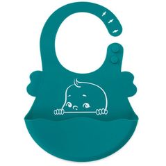 Bavețică U-Grow UG-BAV01BLUE Bavetă din silicon