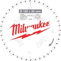 Диск отрезной Milwaukee 4932471932 Panza de fierestrau circular, 165x20mm, Z40