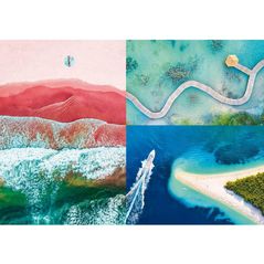 Puzzle Trefl 37459 Puzzle din lemn 500elem. Deasupra apelor