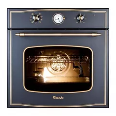 Cuptor electric încorporabil Tornado RU-9F70 Clock BL