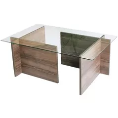 Журнальный столик Trendy Escape, ореховый 105x40x65 см